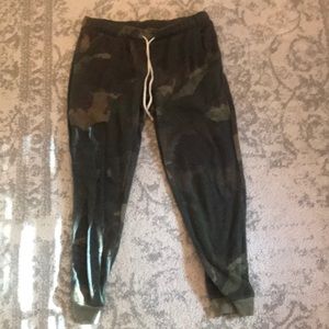 Camo joggers!